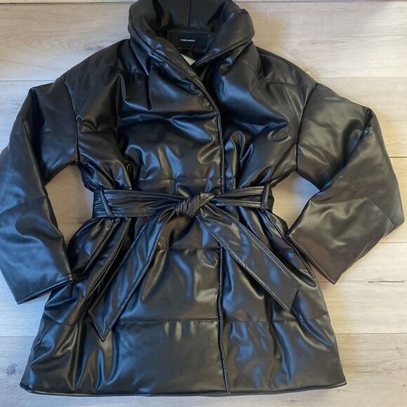 VERO MODA
Naomi Coated Jacket S Black Nwt - Picture 7 of 9